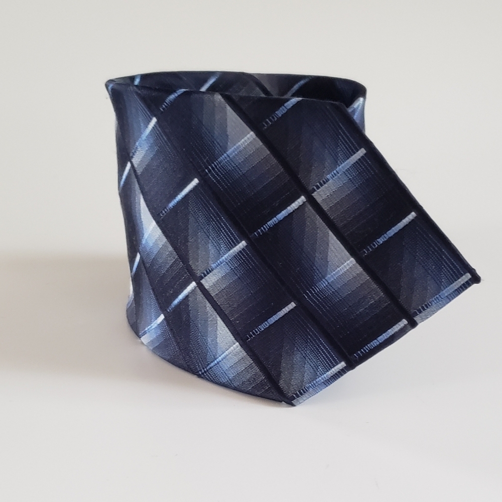 Renzo 100% Silk Blue Mens' Neck Tie
